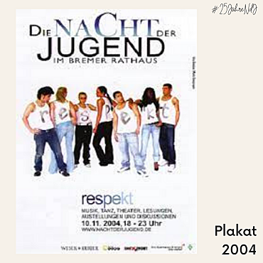 Plakat der Nacht der Jugend 2004