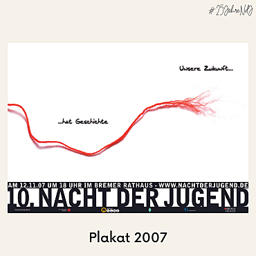 Plakat der Nacht der Jugend 2007