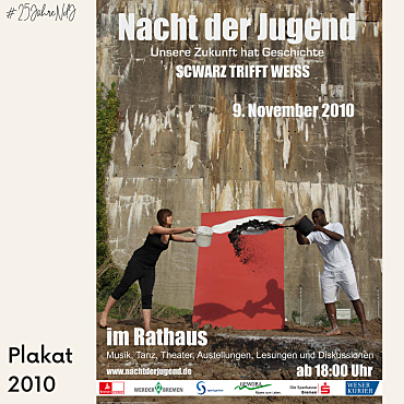 Plakat der Nacht der Jugend 2010