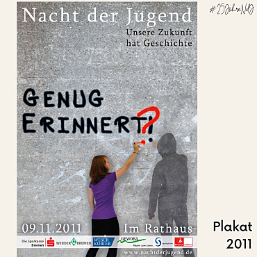 Plakat der Nacht der Jugend 2011