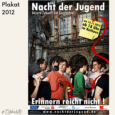 Plakat der Nacht der Jugend 2012