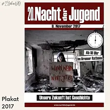 Plakat der Nacht der Jugend 2017