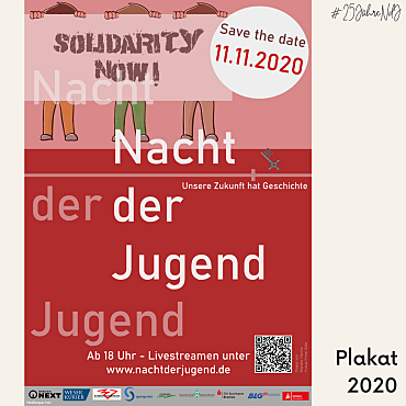 Plakat der Nacht der Jugend 2020