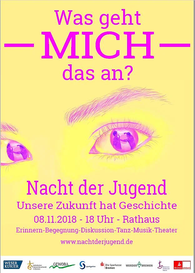 Plakat zur Nacht der Jugend 2018