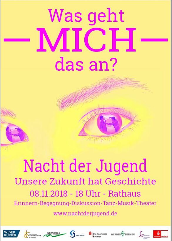 Plakat zur Nacht der Jugend 2018