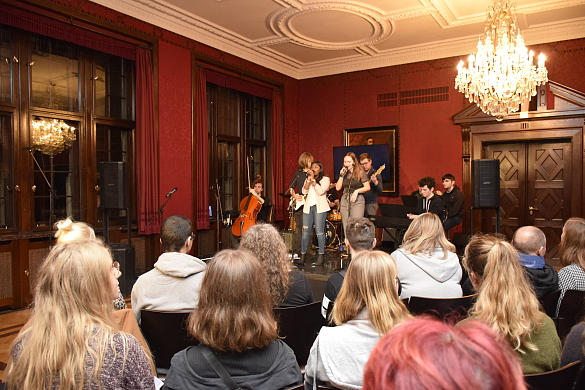 Ein Konzert im Kaminsaal des Bremer Rathauses