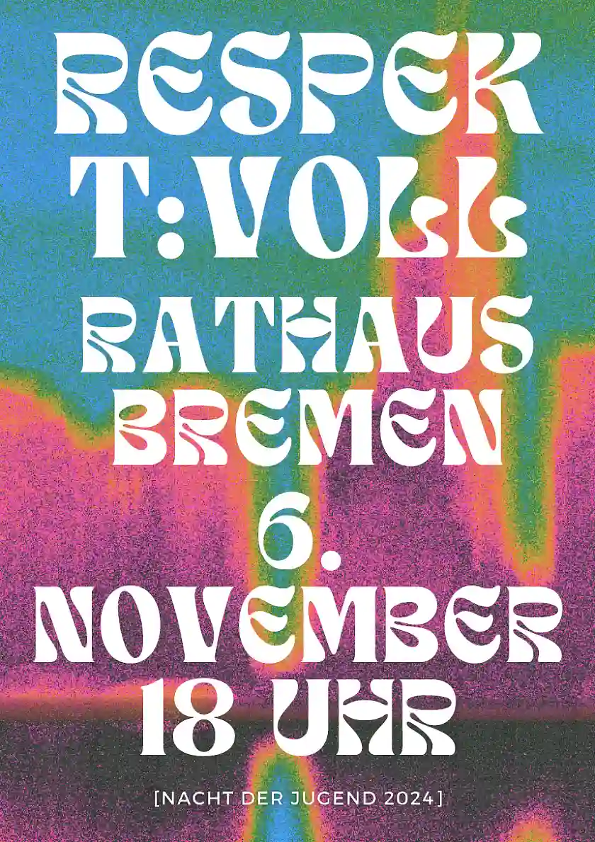 Eingereichtes Plakat für die Nacht der Jugend 2024