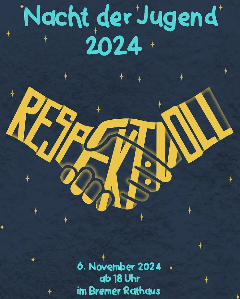 Eingereichtes Plakat für die Nacht der Jugend 2024