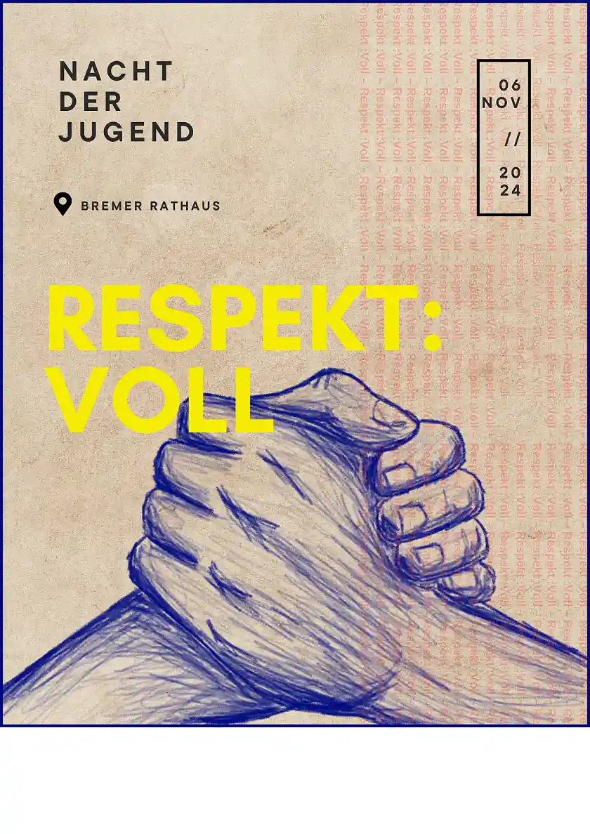 Eingereichtes Plakat für die Nacht der Jugend