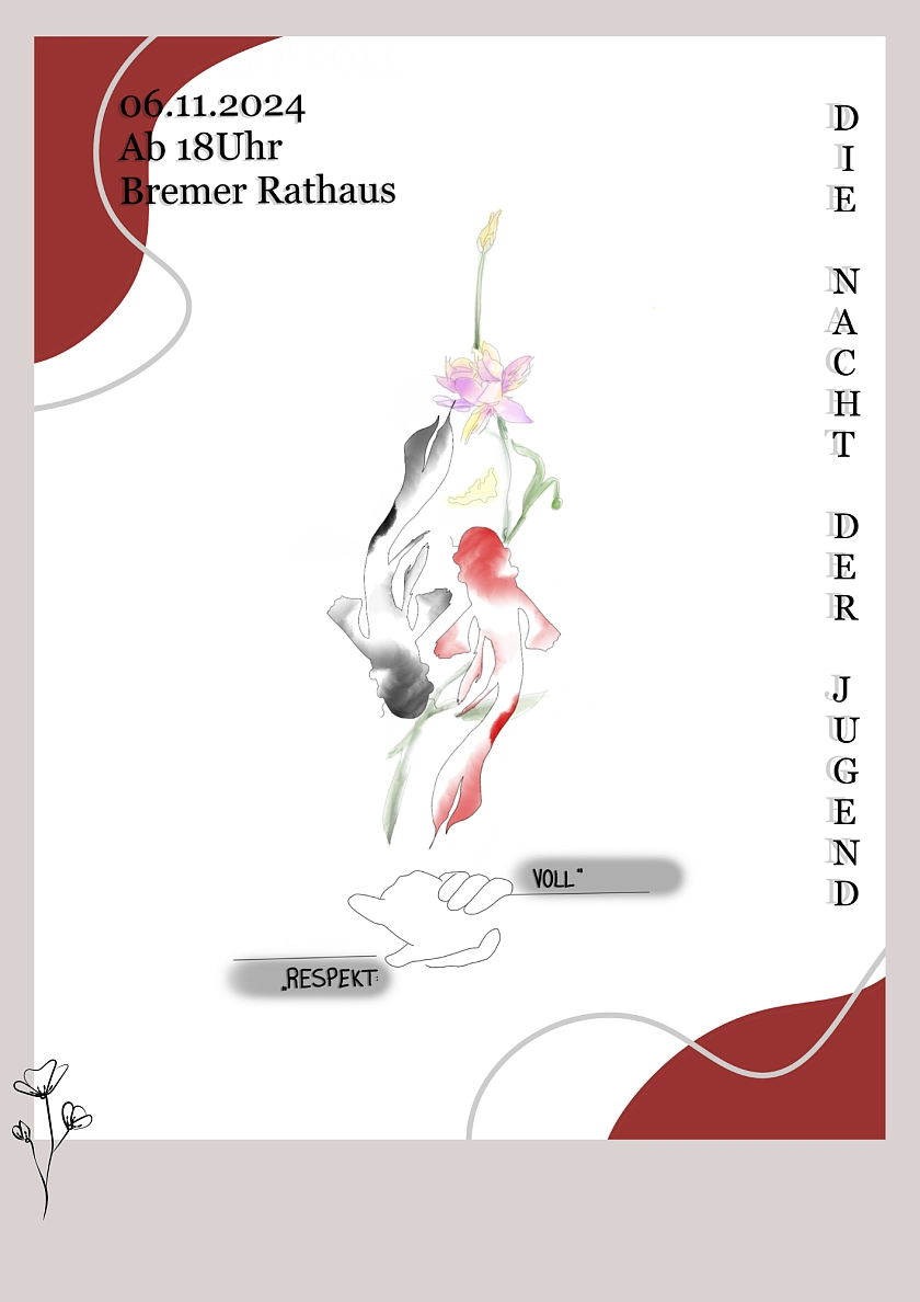 Eingereichtes Plakat für die Nacht der Jugend 2024