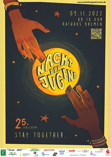 Plakat der Nacht der Jugend 2022