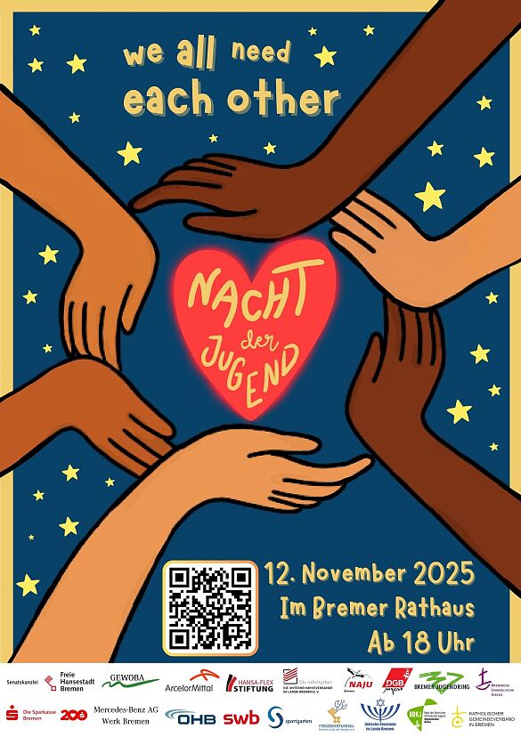 Das diesjährige Plakat der Nacht der Jugend.